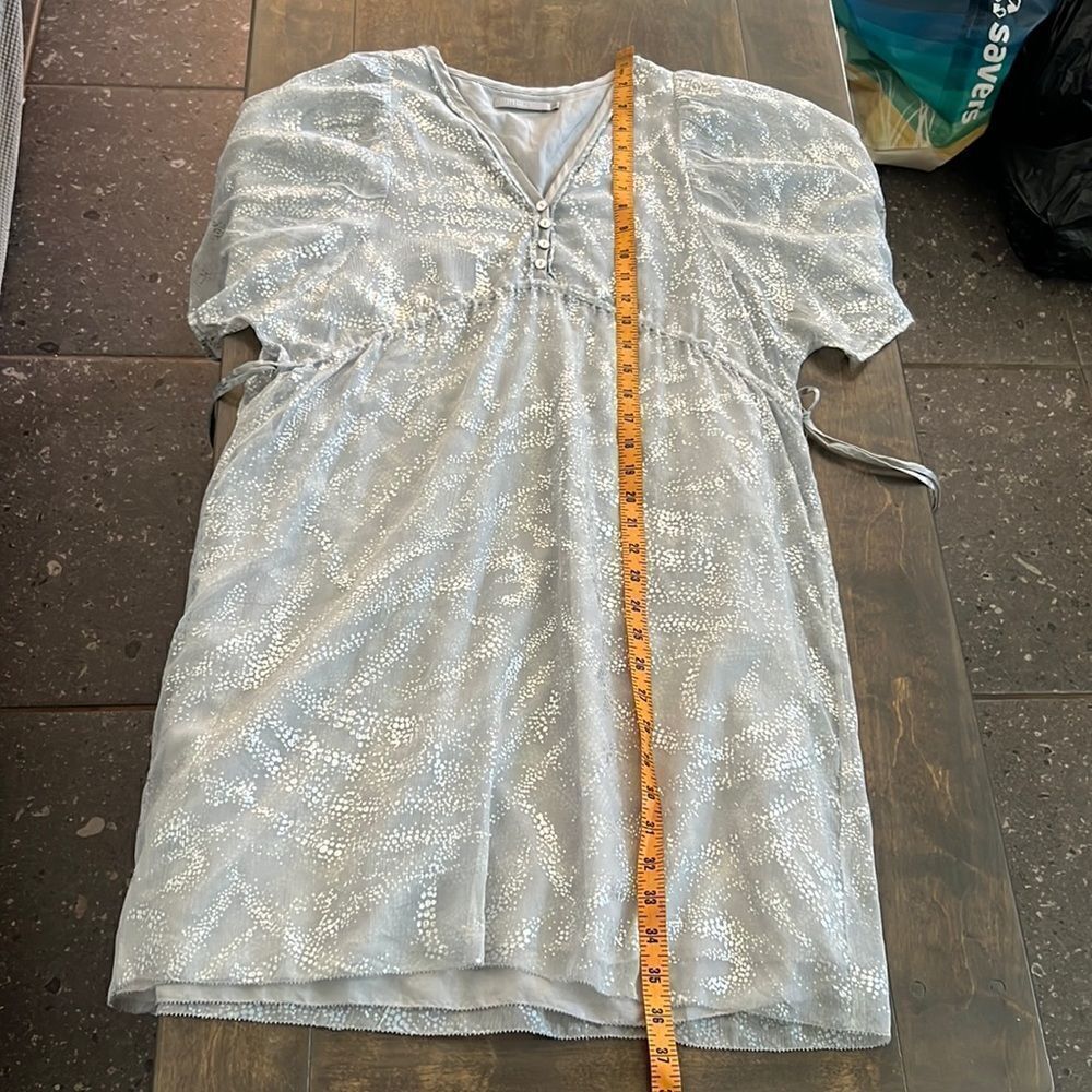 Parisian Designer Bill Tornade Silk Dress Sz-38 - Picture 8 of 12